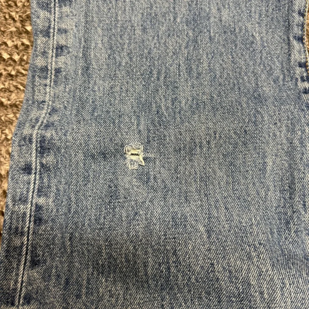 Levis 501 Mens Jeans 38x32 Medium Wash Blue Denim‎ Straight Leg Button Fly